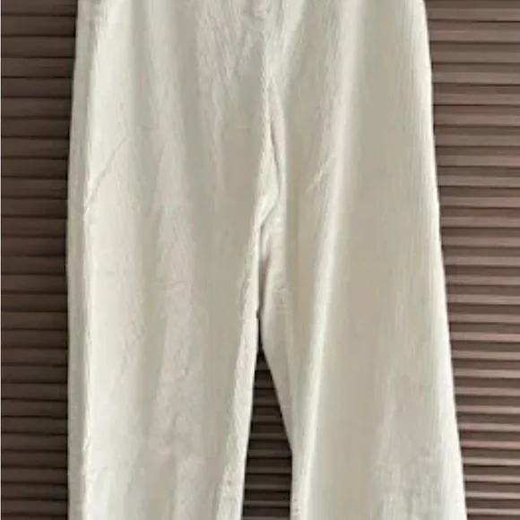Piombo Cream Corduroy Trousers - NWT - Picture 1 of 8